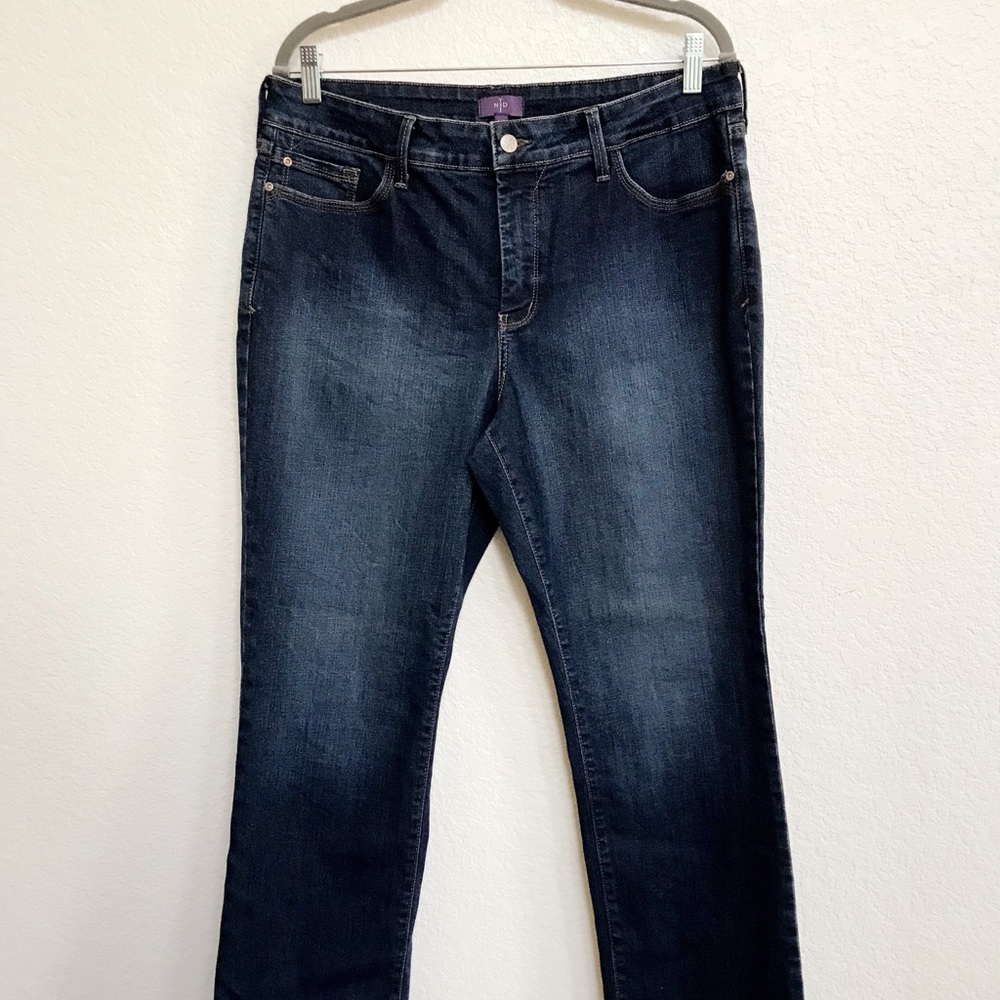 NYDJ Dark Blue Stretch Denim Jeans 16P